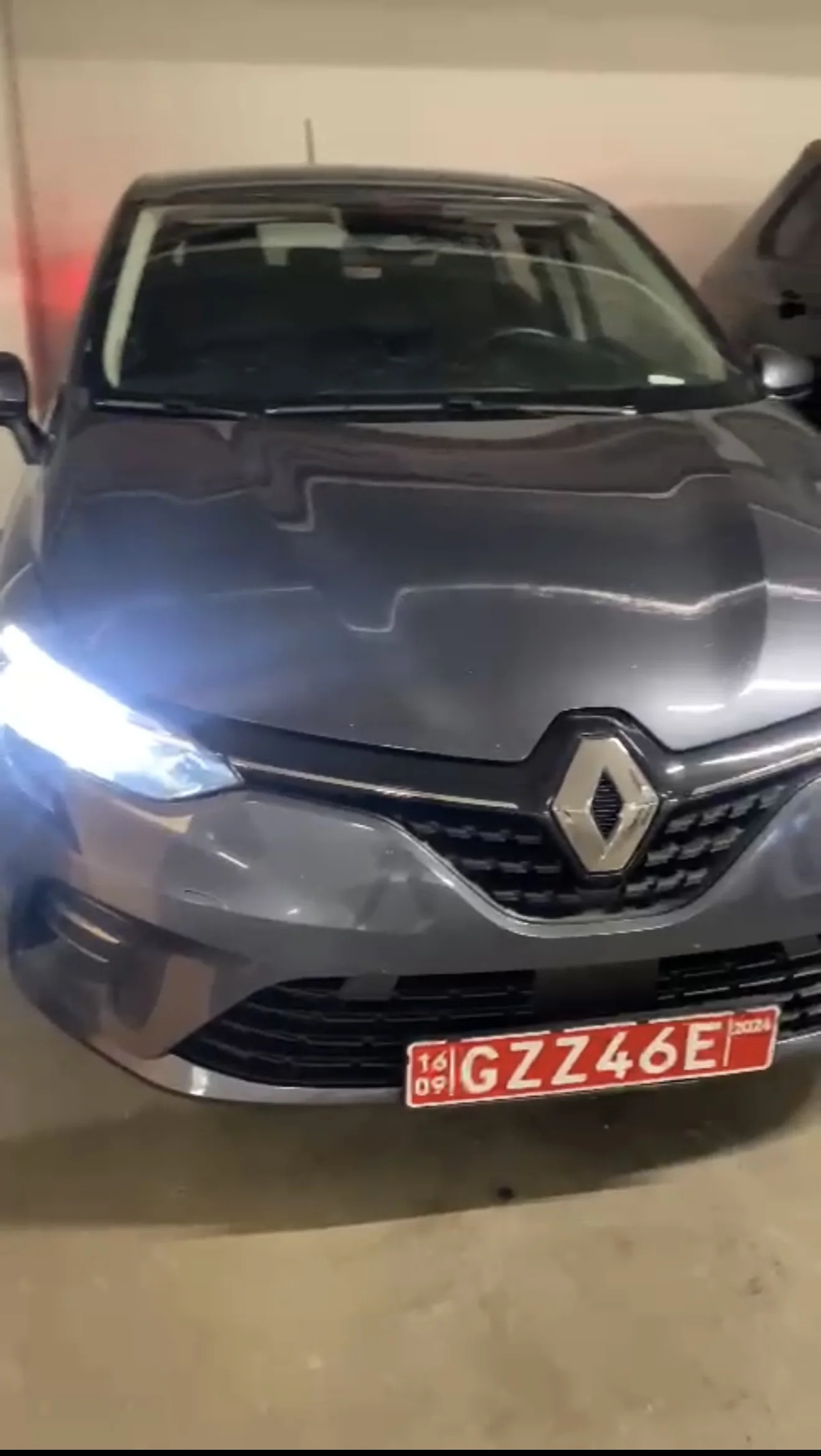 Véhicule préparé pour l’export depuis la Suède