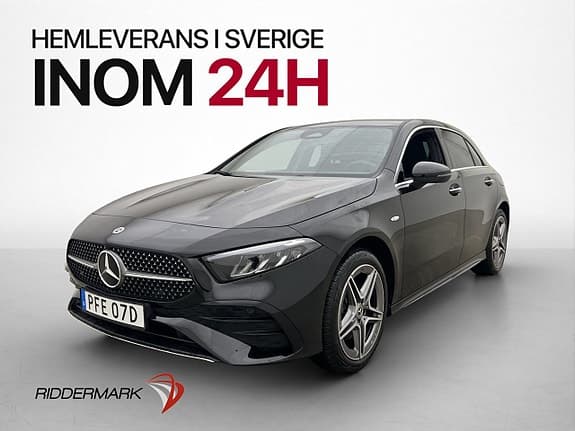 Mercedes-Benz A 250e 218hk AMG Widescreen Kamera Drag MOMS — 1